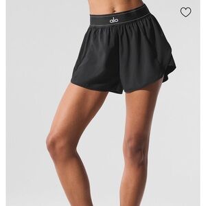Alo match point short- black